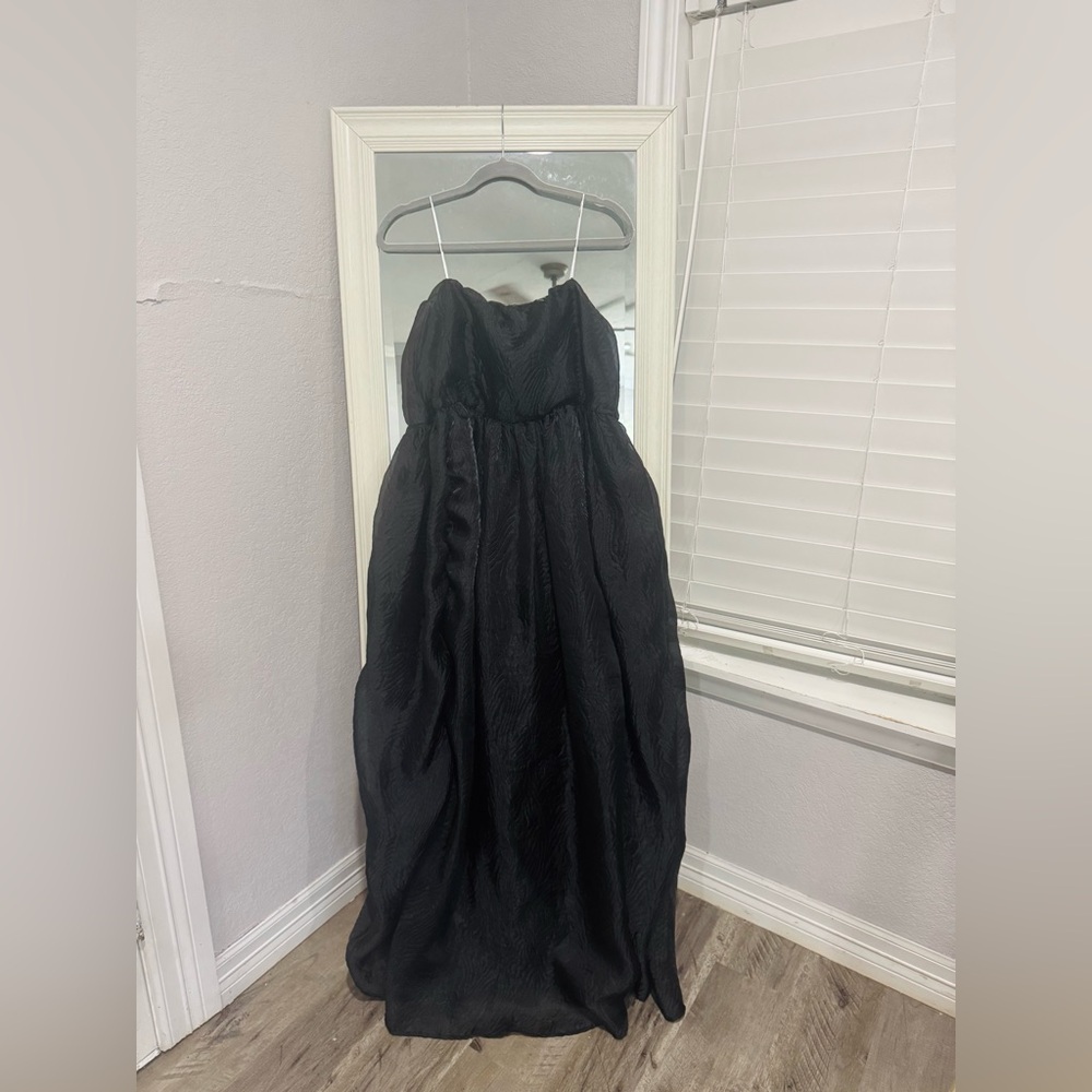 Sister Jane Black Strapless Dress